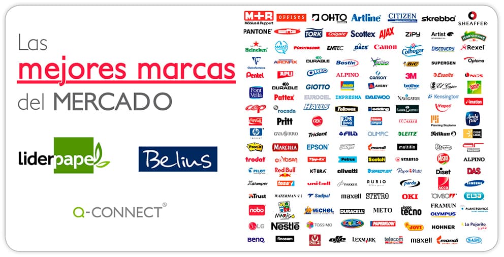 Material de oficina nuestras marcas de papeleria